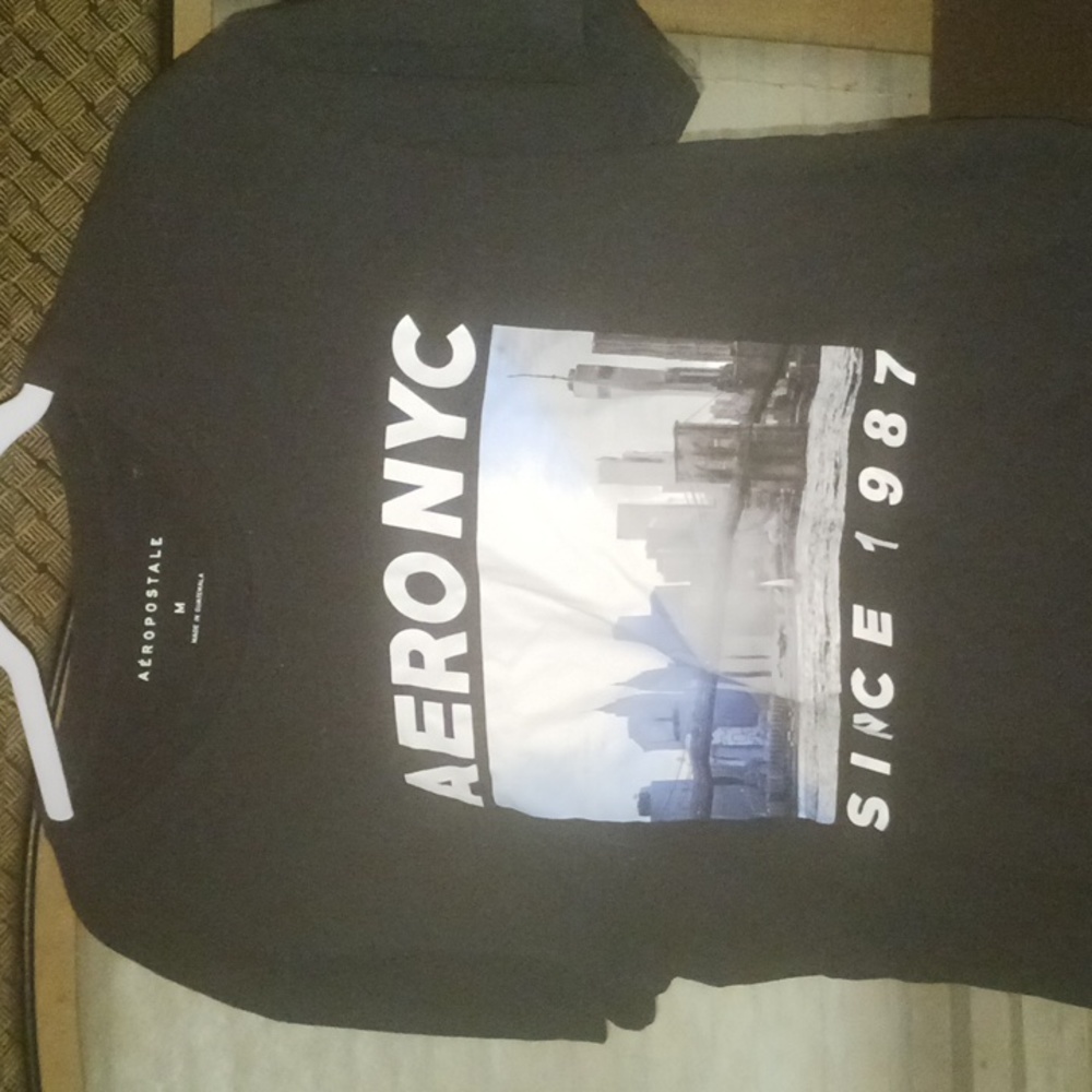 Aeropostale Black AERONYC Tee size Medium